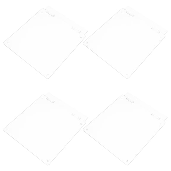 YSNOOWE 4Pcs Transparent Thermostat Guard Cover Compatible with 120 Type Hvac Switch