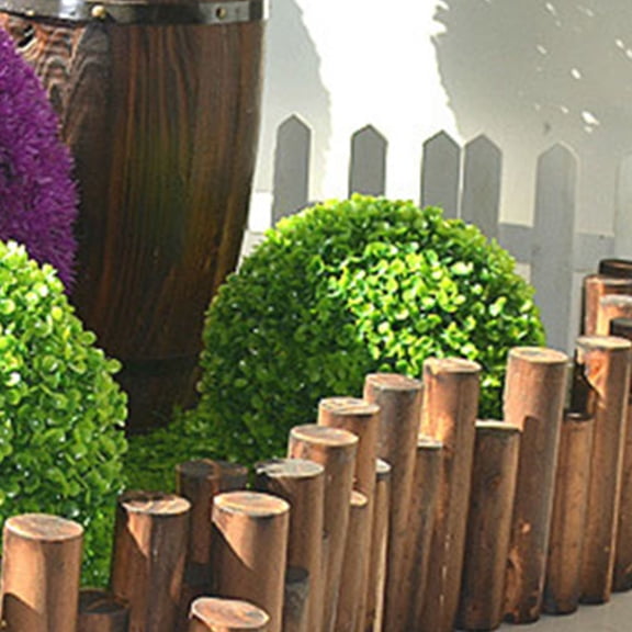 YSNOOWE 5Pcs 7.86Inch Green Topiary Ball Cage for Faux Greenery Ball and Plant Rack