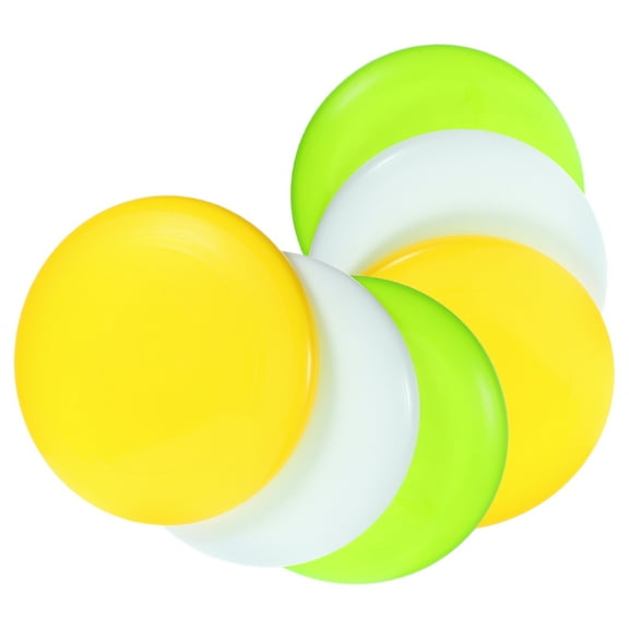 YSNOOWE 6Pcs Disc Golf Small Markers in Yellow Color for Golf Course Play