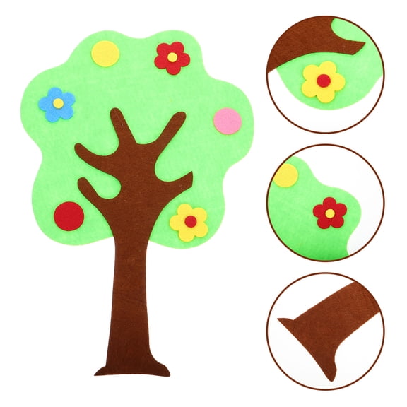 YSNOOWE Green Tree Classroom Stickers for Autumn Bulletin Boards and Seasonal Border Decorations