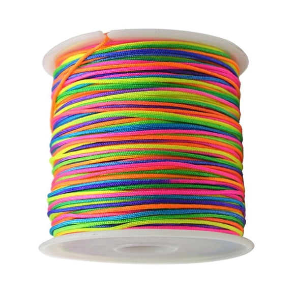 YSNOOWE Nylon Knot Cord for Bracelet and Necklace DIY Crafts Roll Iron