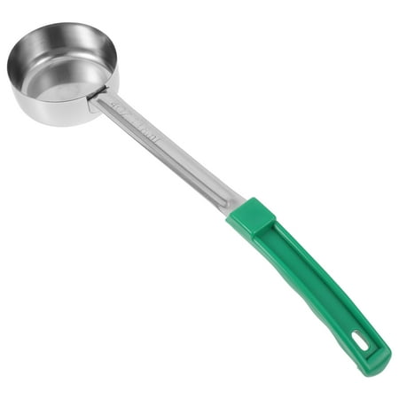 YSNOOWE Measuring Serving Spoons 1Pcs for Portion Control in Green with Long Handle