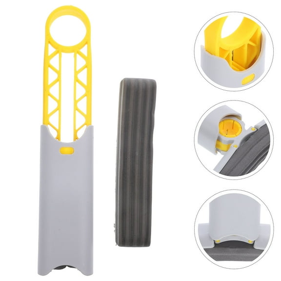 YSNOOWE Mini Mop Portable for Floor Cleaning in Office and Car 1 Set 11.4x5.9x1.6in