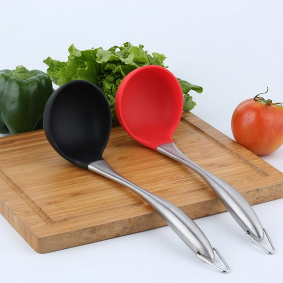 YSNOOWE Nonstick 1Pcs Cooking Utensil In Red Silicone For Protecting Non Stick Pans And Pots