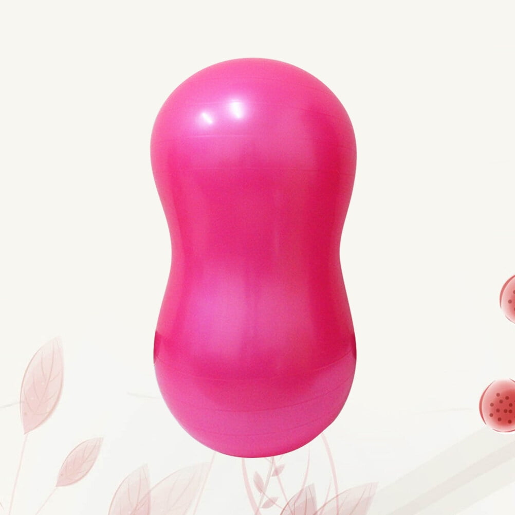 YSNOOWE Pink Balancer Exercising Ball with Anti Burst Material for Gym Workouts