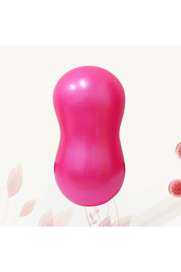 Thicken Pink Exercise Ball for Stability Balance and Muscle Development