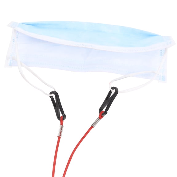 YSNOOWE Plastic Mask Strap Hook 100Pcs for Daily Use 3.1X0.9X0.2Cm