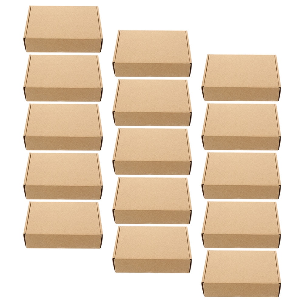 YSNOOWE Rectangular Paper Boxes, 15-Pack Kraft Cardboard for Floral ...