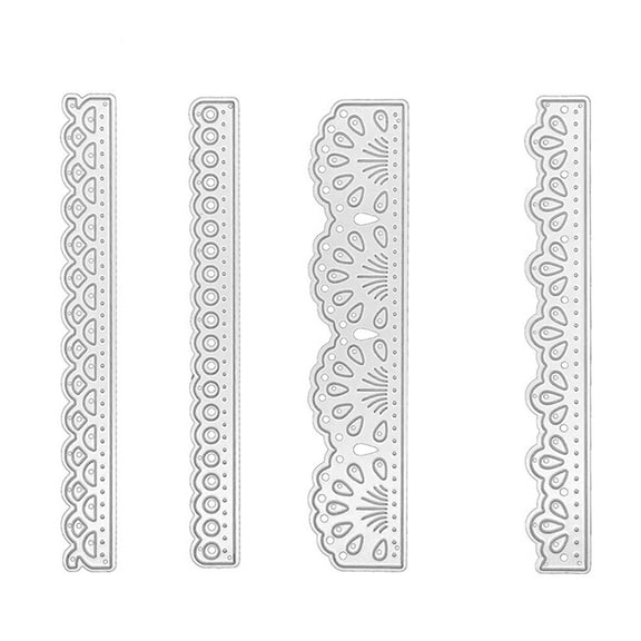 YSNOOWE Metal Die Cuts Set Carbon Steel Rectangular Simple Design 1 Set Scrapbooking Embossing