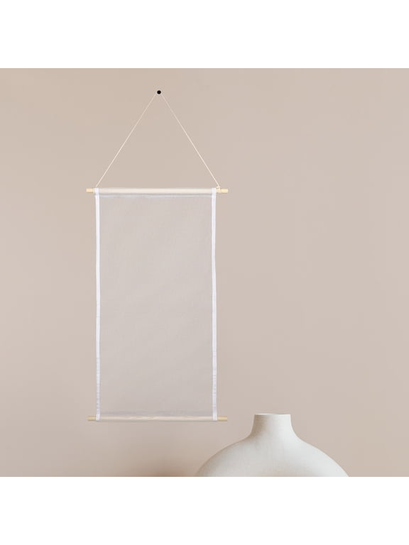 White Wood Wall Mounted Earring Holder Organizer, Hanging Jewelry Display Rack for Earrings and Accessories Storage