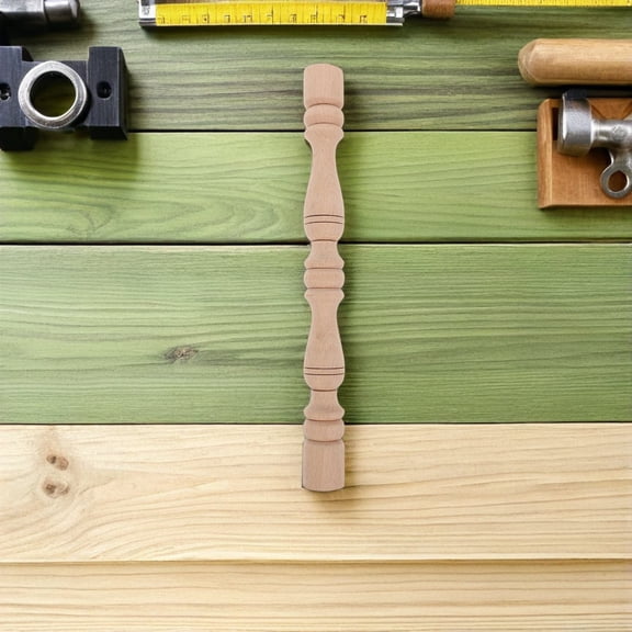 YSNOOWE Wood Stair Baluster Spindles for DIY Stair Railing with Sturdy Construction and Khaki Finish