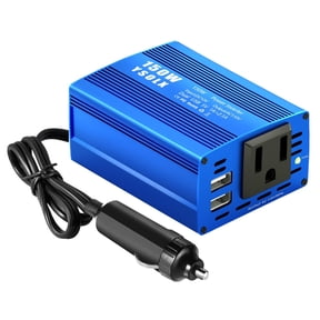 YSOLX 150W Car Power Inverter for Vehicles DC 12V to 110V AC Converter with 3.1A Dual USB Adapter