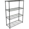 thumbnail image 1 of YSSOA 4-Tier Storage Shelf Unit Metal Wire Shelving Rack 35.83"L x 13.98"W x 55.91"H, 1 of 6
