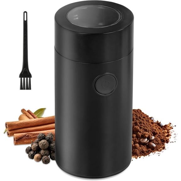 YSSOA Electric Coffee Grinder for Home, Coffee Bean & Spice Grinder, One-Touch Control, Stainless Steel
