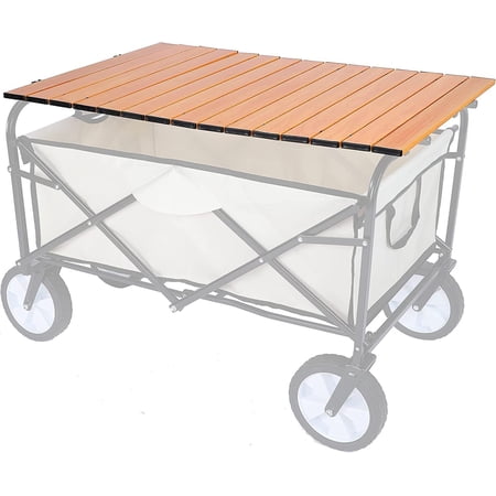 YSSOA Foldable Wagon Cart Table Board Aluminum Alloy Heavy Duty Desktop Board
