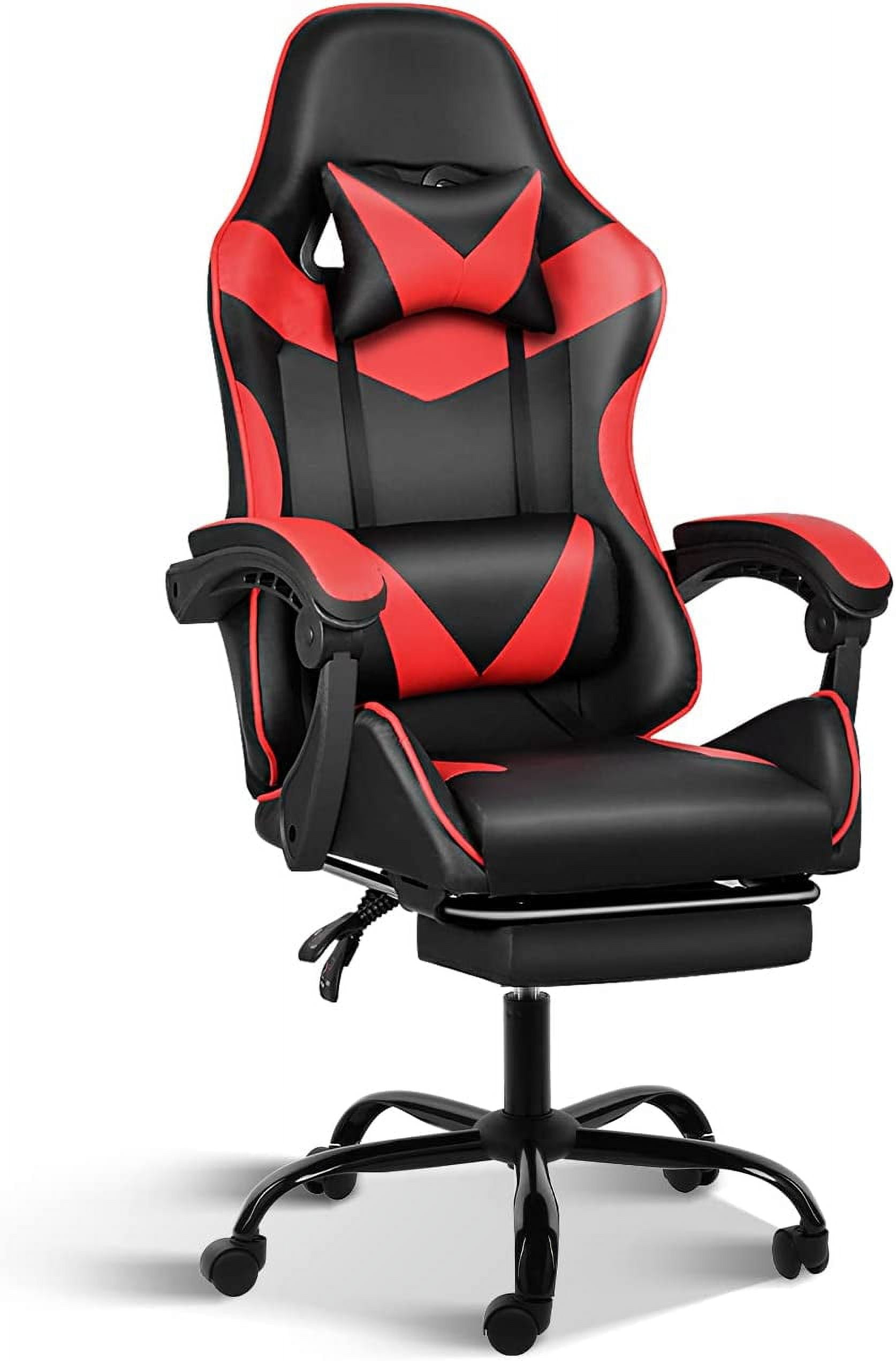 Yssoa Gaming Chair With Footrest Big And Tall Gamer Chair... Yssoa Gaming Chair With Footrest Big And Tall Gamer Chair...