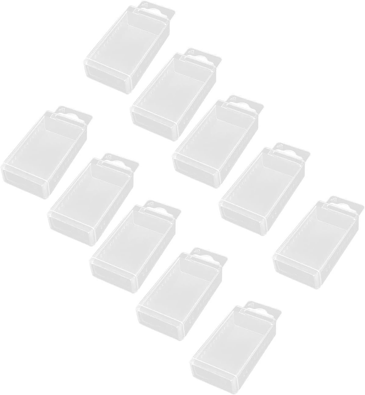 YSSTT3ANIG 10 Pieces Drill Bit Storage Box Countersink Drill Bit