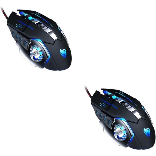YSSTT3ANIG 2 Pcs Desktop Wired Mouse for Laptop Gaming Mouse Corded