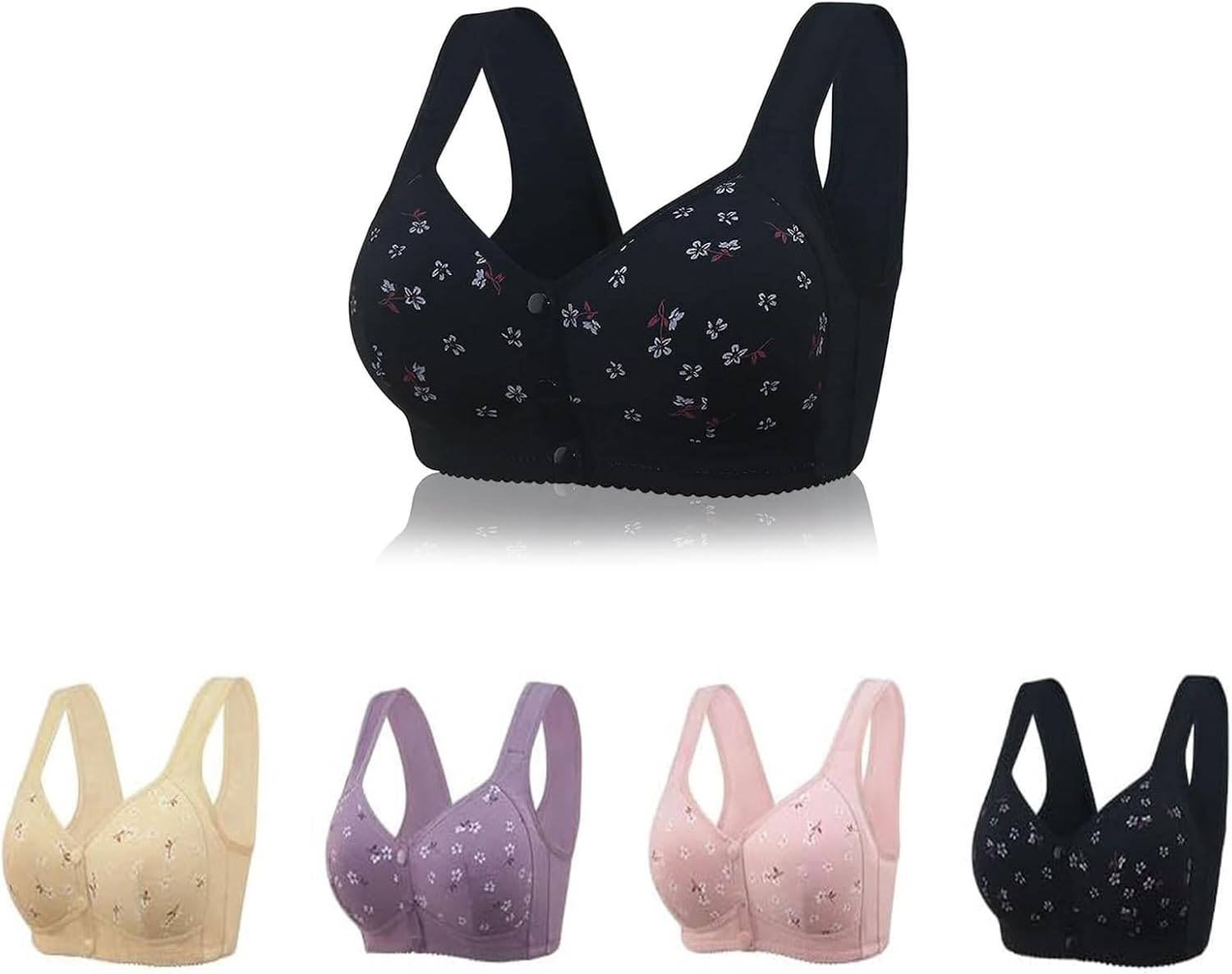 YSSTT3ANIG Daisy Bras for Older Women, 2024 New Comfortable Convenient
