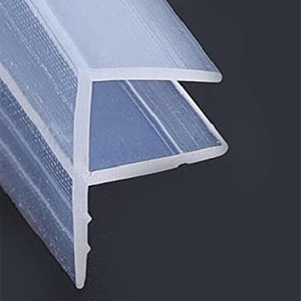 YSSTT3ANIG Shower Door Bottom Seal 2m Silicone Rubber Widen Frameless Glass Shower Door Side