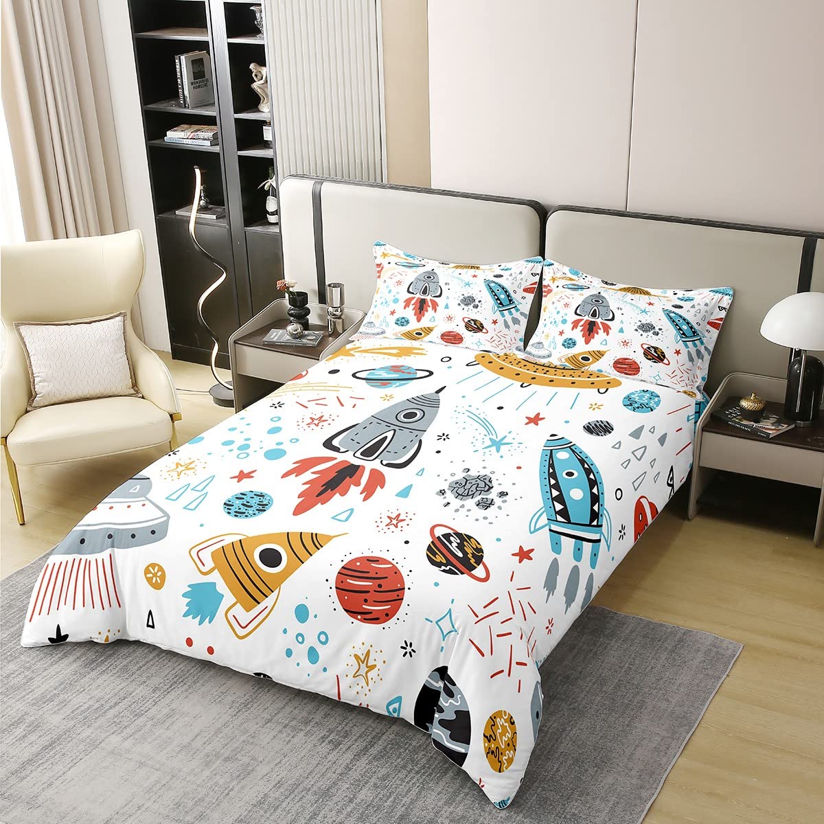 Outer space duvet cover online