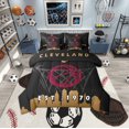 thumbnail image 1 of Erosebridal 7 Pcs Comforter Set Full Size,Basketball Bed in a Bag with Flat Sheet and Fitted Sheet and Adults,Sports Bedding Set with Pillowcase and Sham,Cleveland, 1 of 5