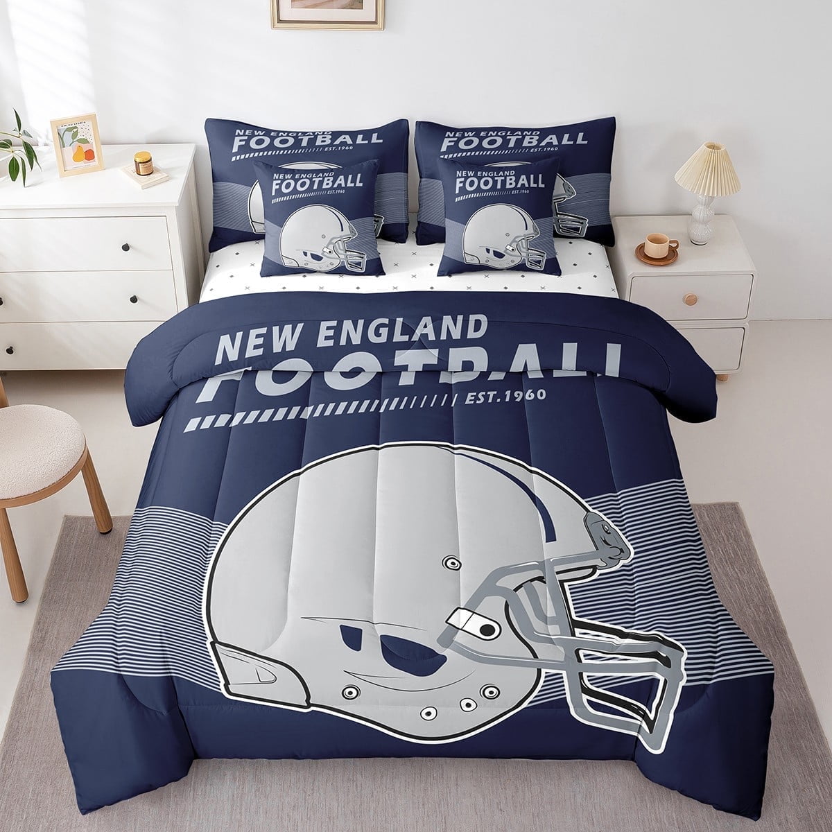 Philadelphia Eagles Erosebridal American Football Players Duvet