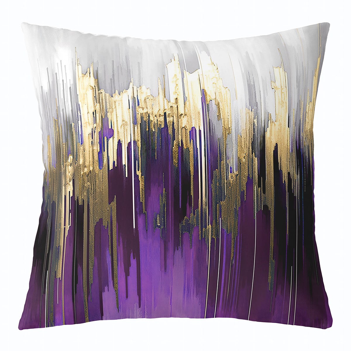 Purple and gold throw pillows hot sale