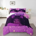 YST African Princess Girl Comforter Set Black AfroGirl Gothic Bedding