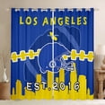 thumbnail image 1 of American Football 30%-50% Blackout Curtains 38x54 inch,Sports Curtains ,Football Players Curtains Drapes,Sports Ball Game Window Curtains 2 Panels for Football Fan(Los Angeles 1), 1 of 6