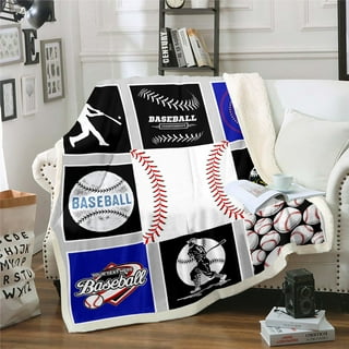Fleece Baseball Blanket