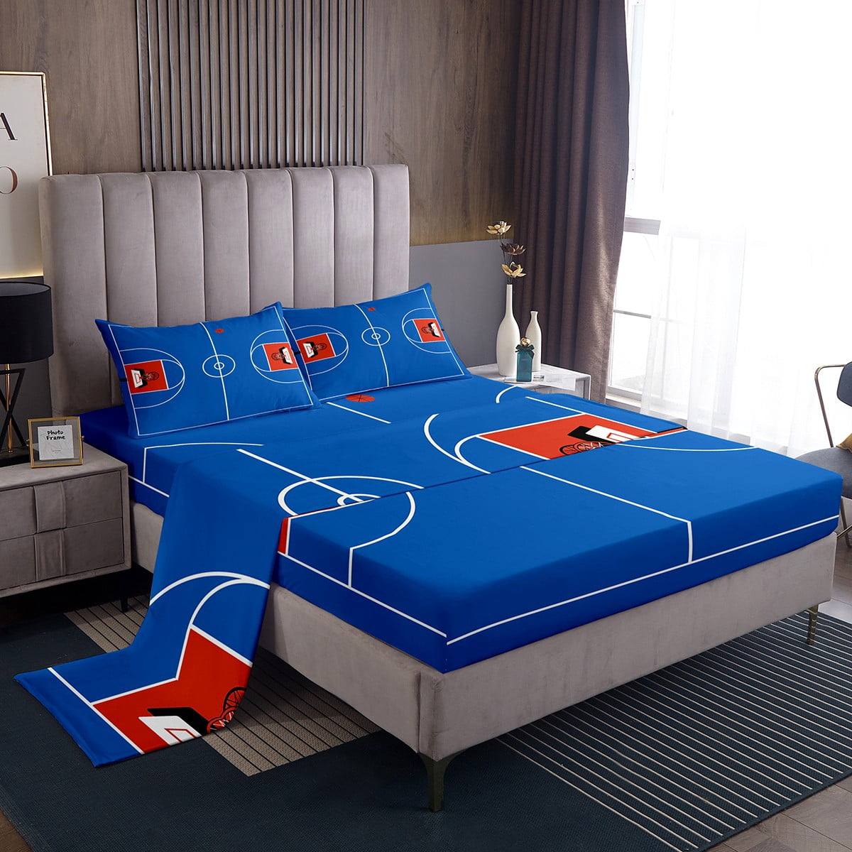 Basketball Court Bed Sheets