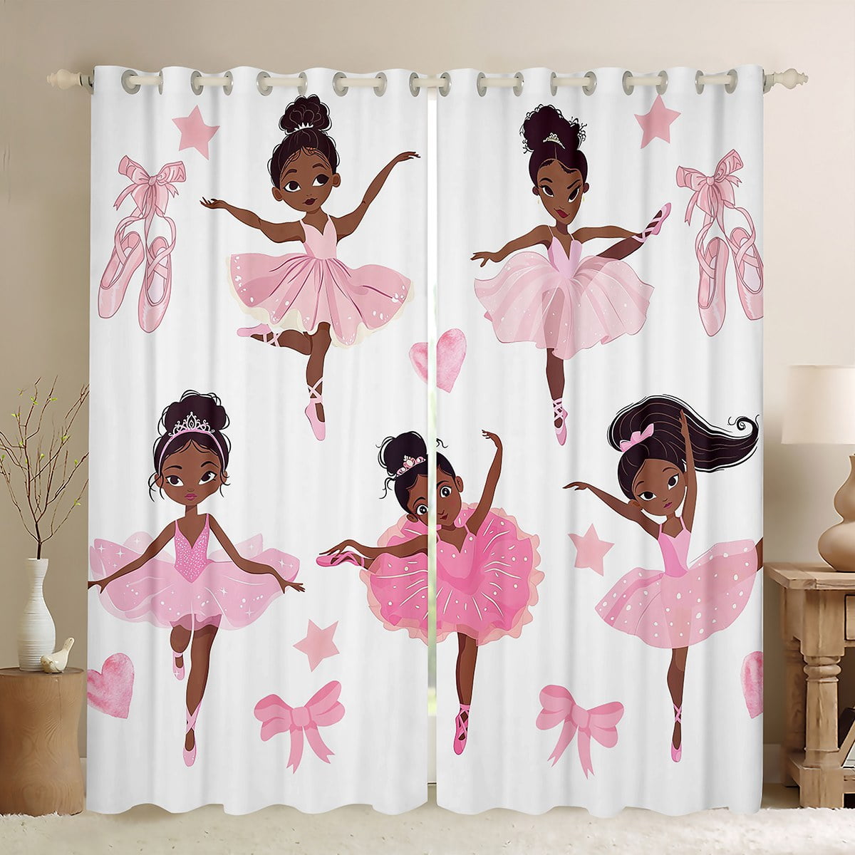 Petal Dance Quilted Curtains NCU0NNT2443