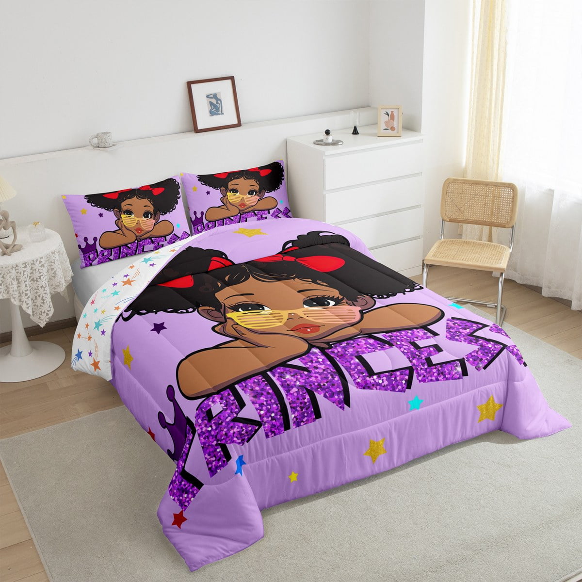 Stewart (High Stewards) Crest Black Bedding Set main image 1