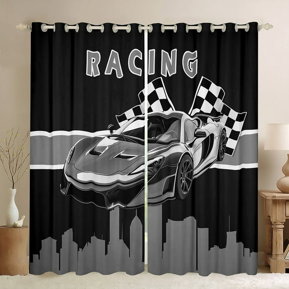 Race Car Curtains
