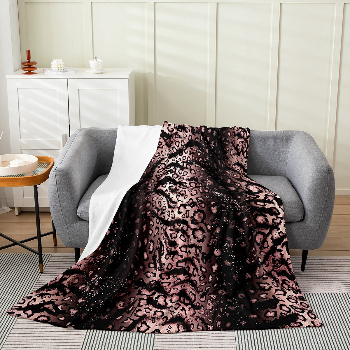 Neon Floral Turtles Hooded Blanket