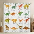 thumbnail image 1 of Erosebridal Curtains,Dino 38x45 inch Blackout Curtains,Dinosaur,Set of Ancient Dinosaur Curtains & Drapes,Jungle Animal Window Curtains 2 Panels Wrinkle Free, 1 of 6
