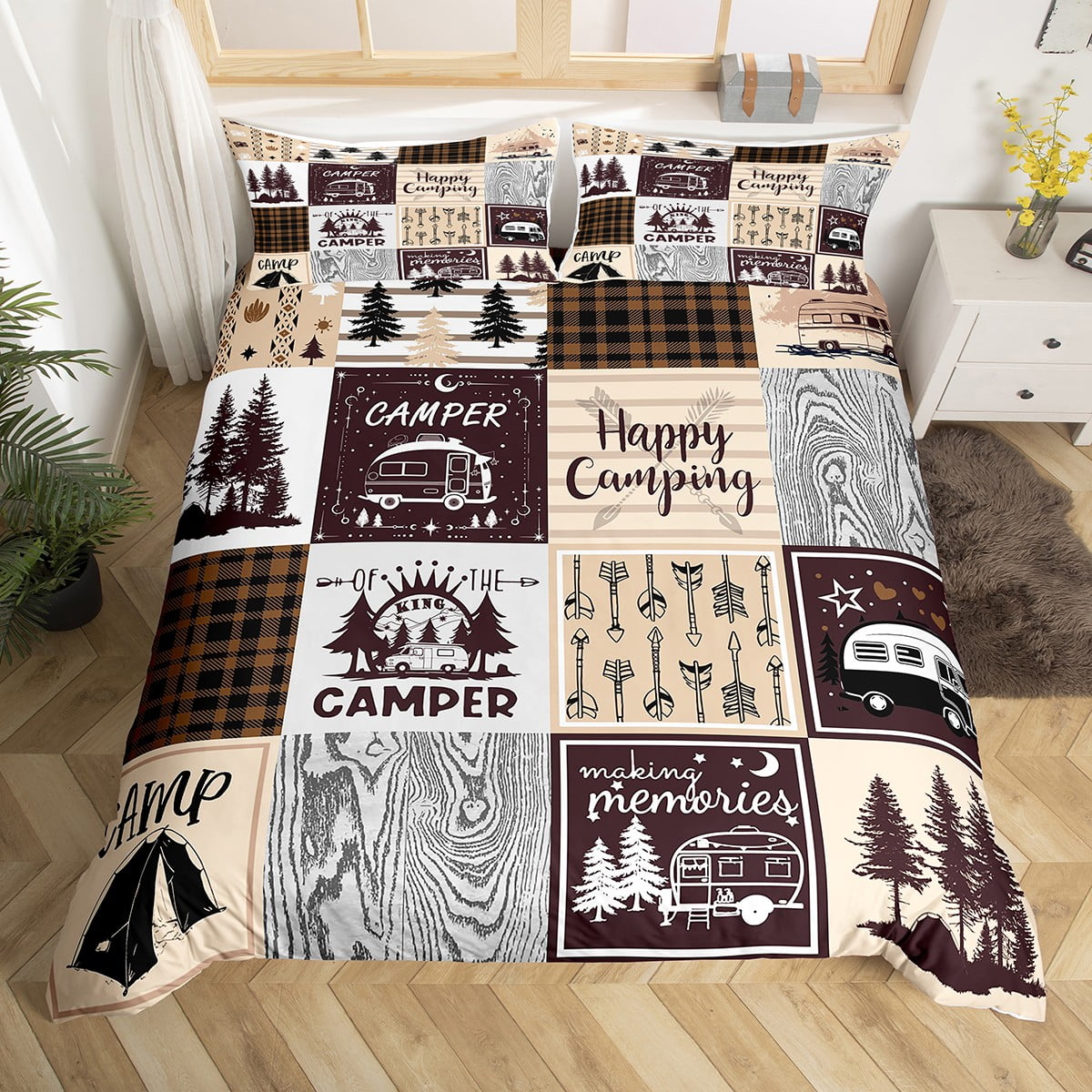 Cozy Camper Duvet Cover Set NCU0NNT394