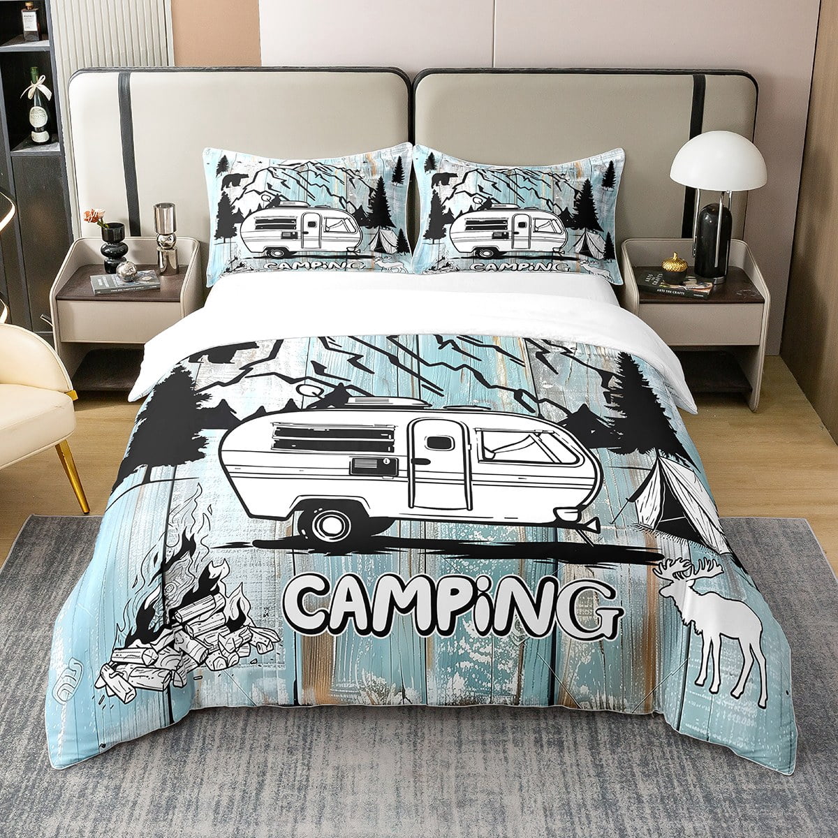 Wilderness Retreat Duvet Cover Set NCU0DV385