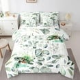 thumbnail image 1 of Cartoon Sea Turtle Twin Comforter Set 7 Pieces Ocean Wildlife Bedding Comforter Sets, Spring Bed in a Bag Eucalyptus Leaf Bedding Set, Marine Animal Theme Bed Sheets Set Room Decor, 1 of 6