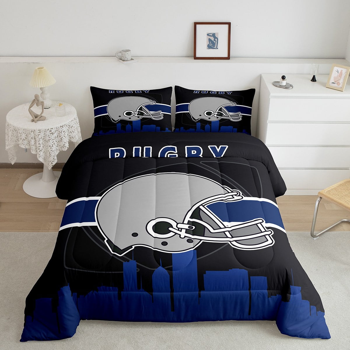 YST Children Boys Video Game Comforter Set King Toddler Sport Bedding