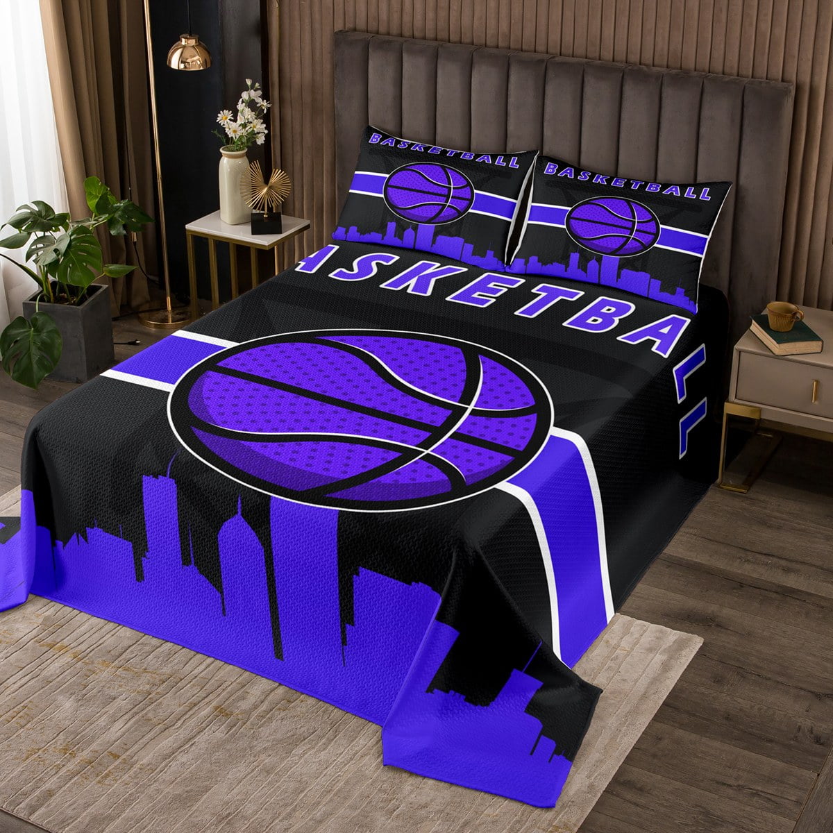 YST Children Boys Video Game Coverlet Twin Size Toddler Sport Bed Cover