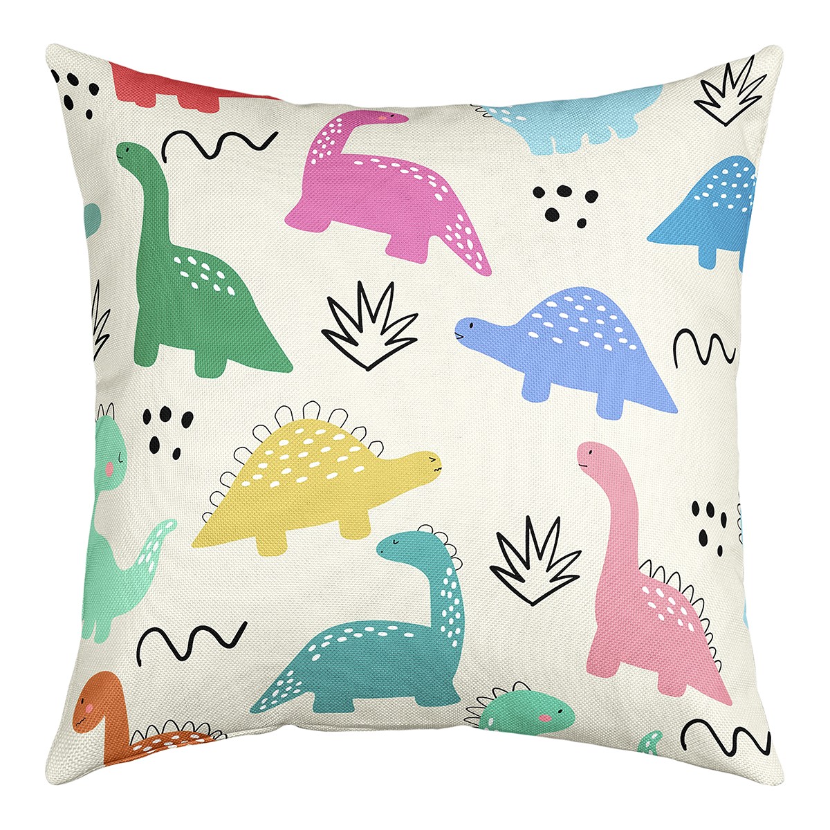 Fruit Animal Semi-enclosed Cushion Sofa Cushion Dinosaur Cactus Erha Carrot Totoro Cushion