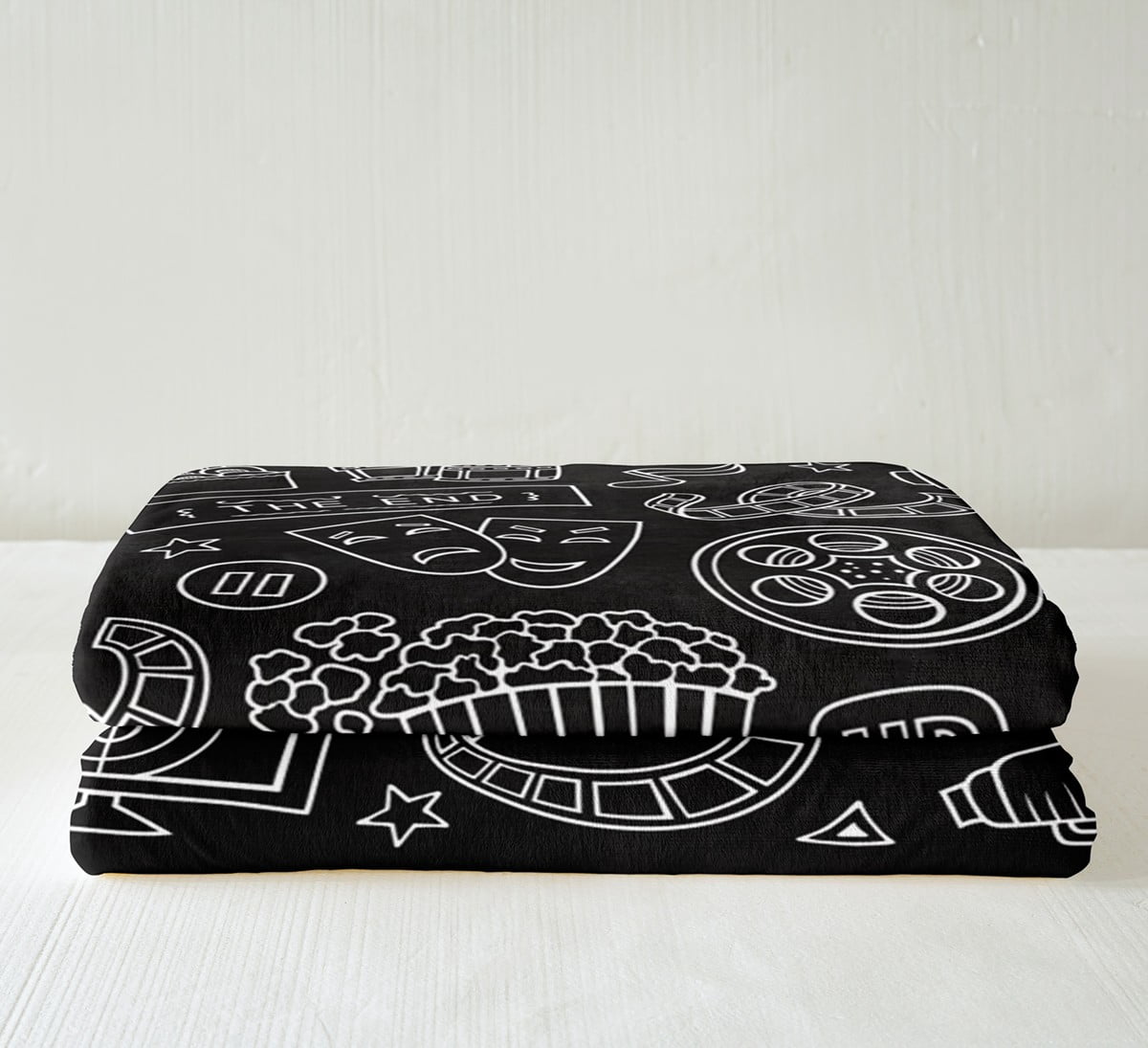 YST Film Theme Throw Blanket Cinema Movie Theater Fleece Blanket Throw