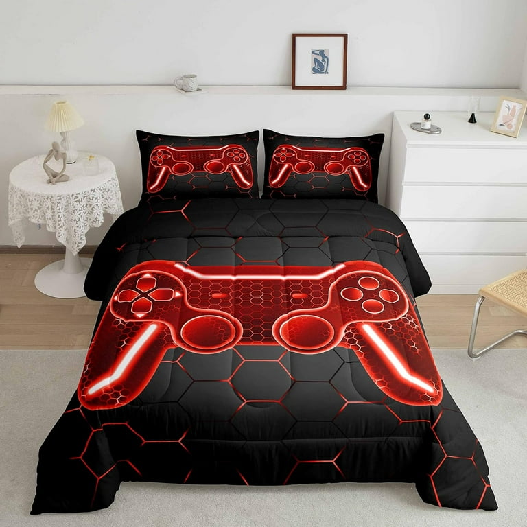 Full size boy comforter set top