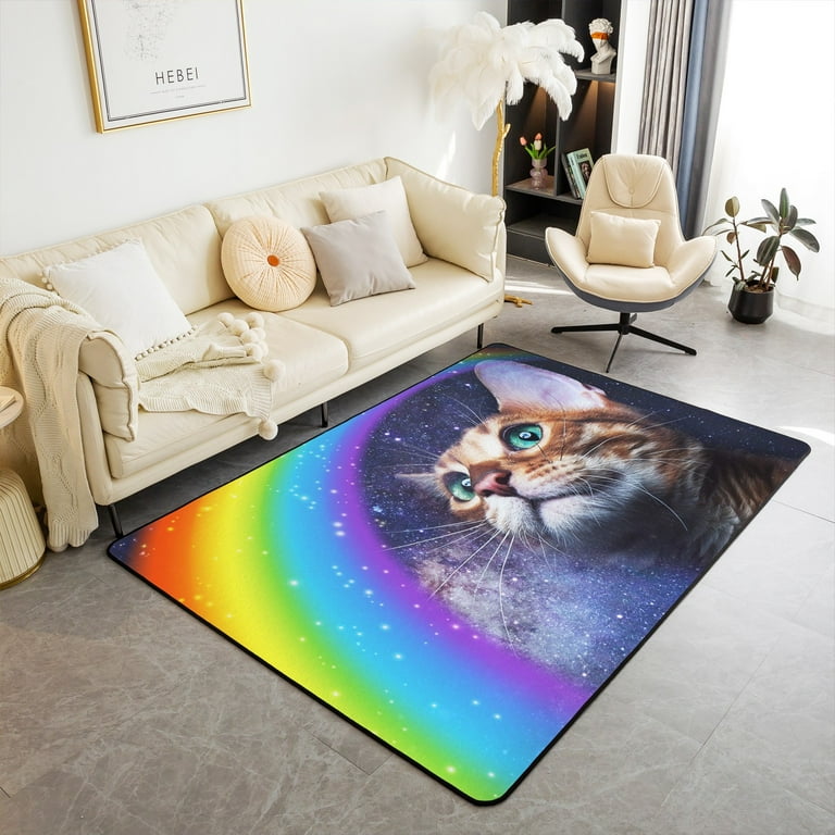 YST Games Area Rugs 3x5 for Bedside,Electronic Game Carpet for