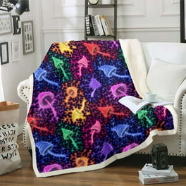 Softlife Super Soft Cute Blanket for Sofa and Girls Kids Bedroom 60 x80