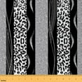 thumbnail image 1 of YST Grey Cheetah Fabric by The Yard,Sliver Black Plaid Stripe Print Decorative Fabric for Kids Boys Teens,Glitter Galaxy Pattern Upholstery Fabric,Leopard Print DIY Waterproof Fabric,2 Yards, 1 of 5