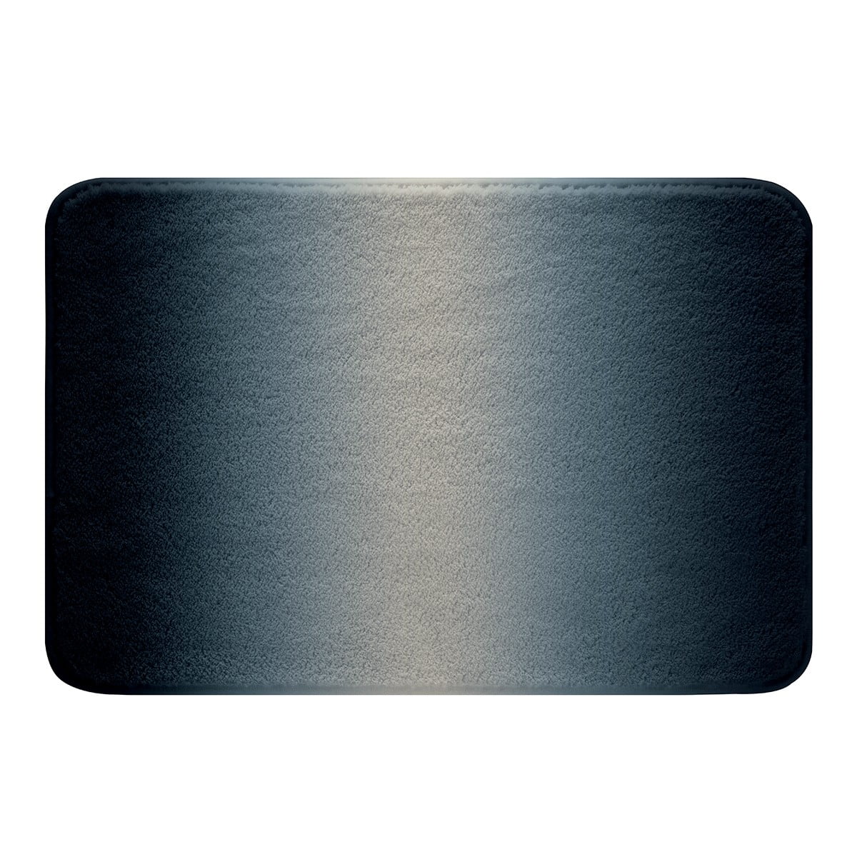 YST Greyish White and Blue Bathroom Rugs for Girls Boys Kids,Rainbow