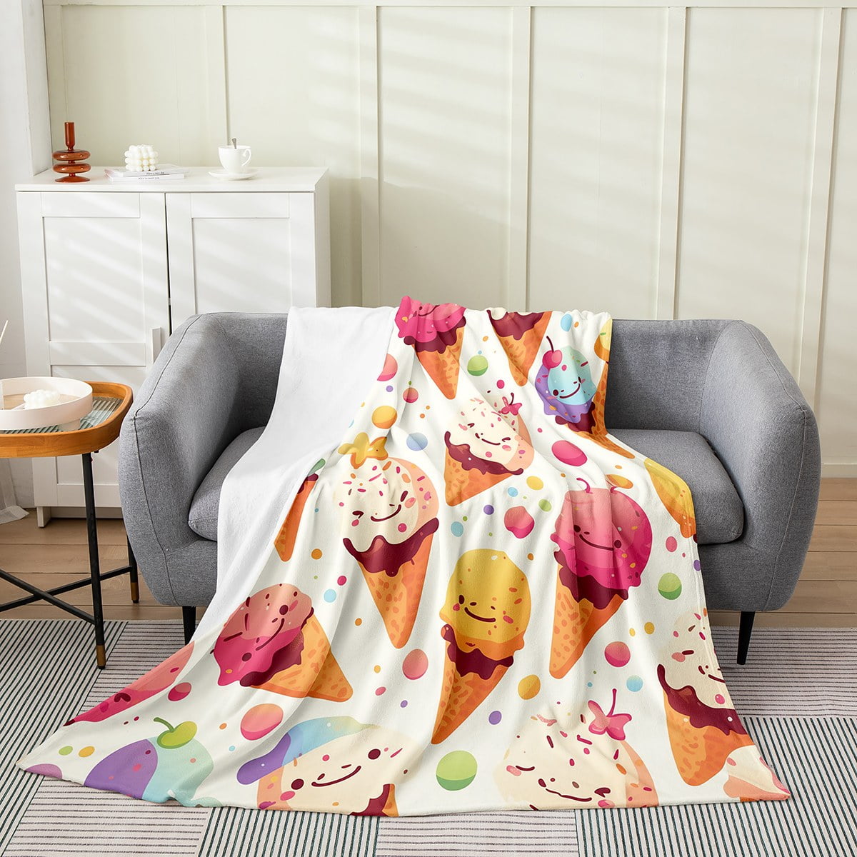 Cream blanket queen sale